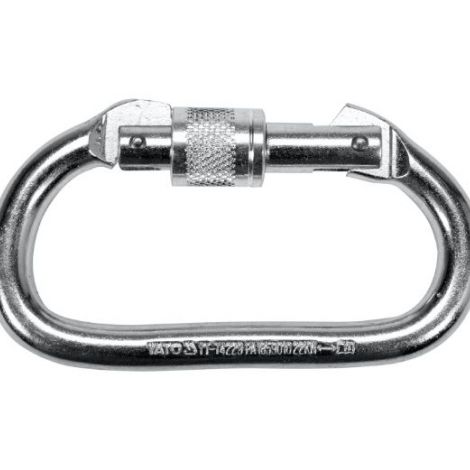 800Benaa :: Steel Carbiner Snap Hook with Locking S 16mm Yato Brand YT ...