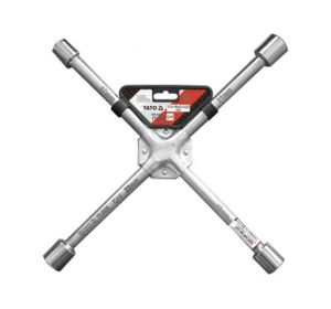 Cross Rim Wrench Cr-V 17 x 19 x 21 x 22 Yato Brand YT-0800