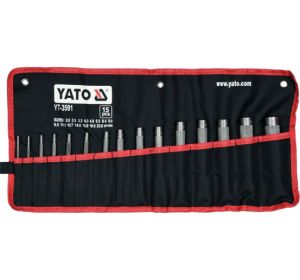 Punch Set 15Pcs Yato Brand YT-3591