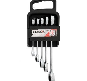 Double Ratchet Wrench Set 5Pcs Yato Brand YT-5038