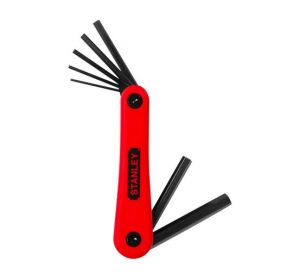 Hex Key Set Metric 7Pcs Folding 4-69-262 Stanley 