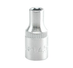 Hexagonal Socket 4.5mm 1/4