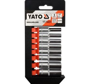 Deep Socket Set 8pcs/srt 1/4