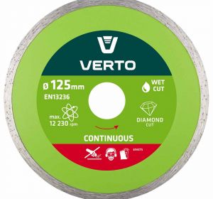 Diamond disc 125mm, continuous