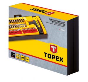 Bit and socket set with 