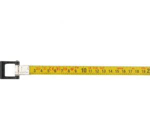 Measuring Tape Steel Blade 20M x 13mm ABS case Hanger Card  YT-71560