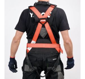 Safety Harness w/ Front Belt & Waist Belt Yato Brand YT-74220