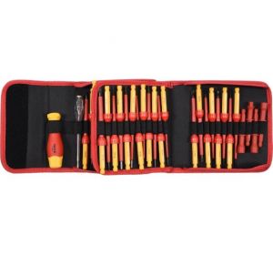 Insulated Changeable Screwdriver Set 50pcs VDE-1000V  YT-28293
