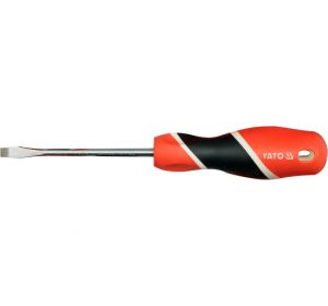 Screwdriver Slotted(Flat) 6 x 100mm  YT-25911
